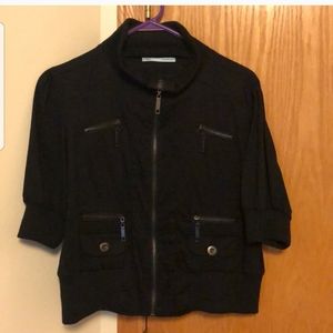 Cute Maurice’s Black Jacket, Worn Once!